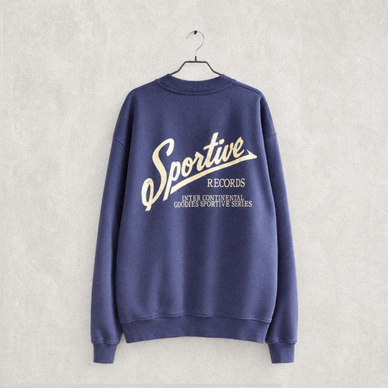 Intercontinental Blue Crewneck