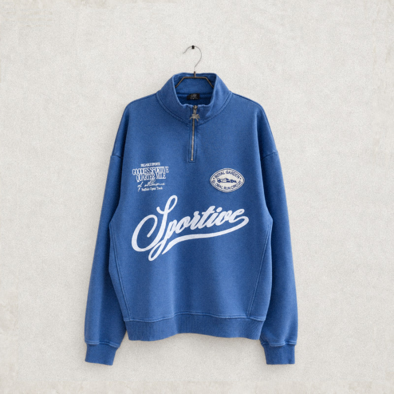 Royal Garden Half Zipper