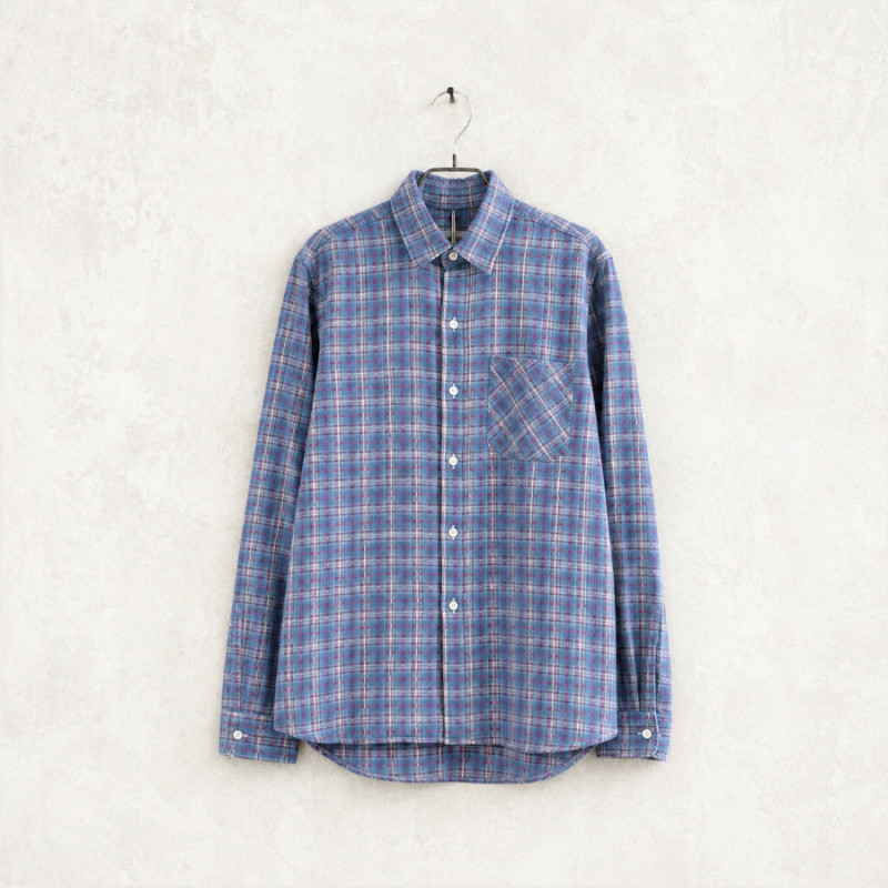 Uneven Check ShirT