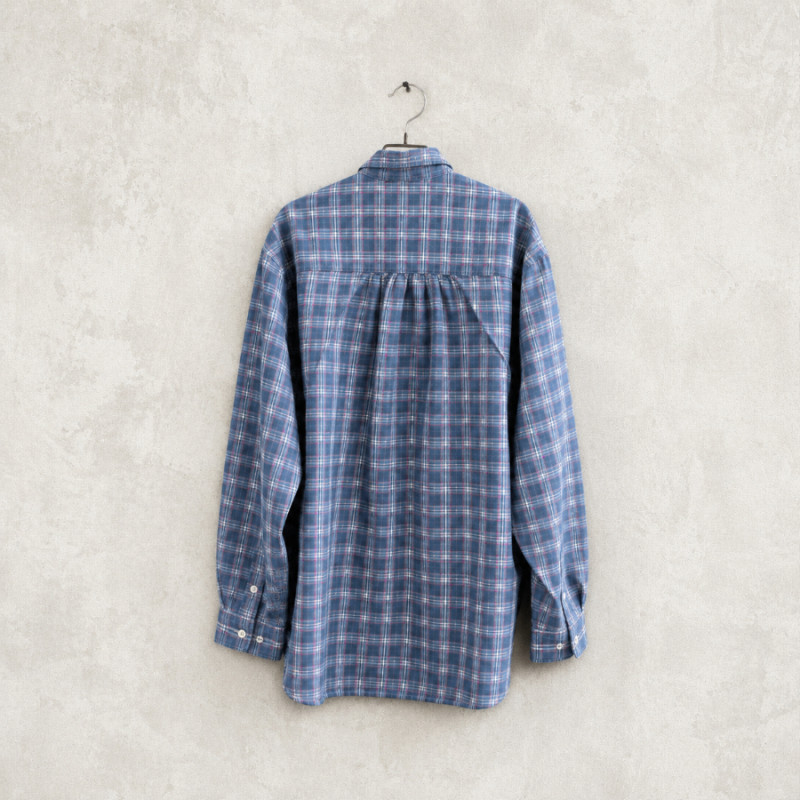 Uneven Check ShirT