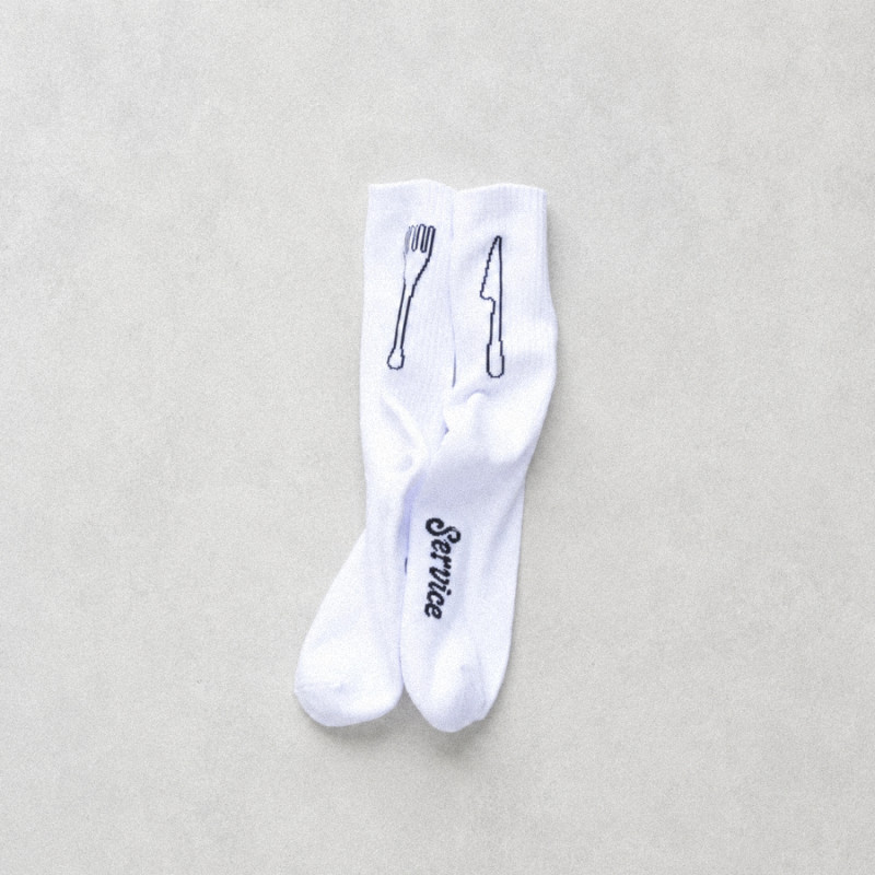 Knife & Fork Socks