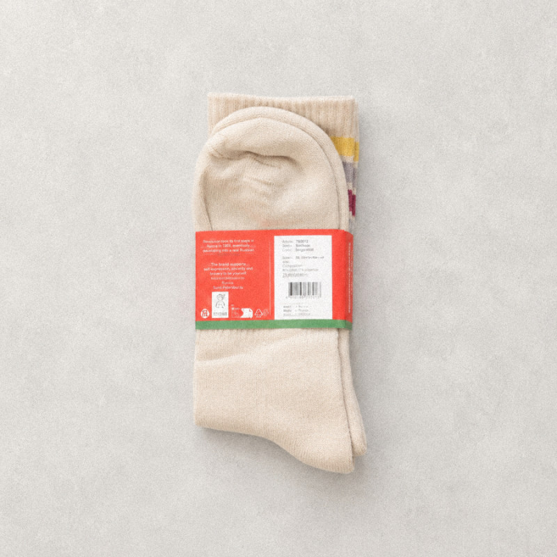 Jaquard Crew sock
