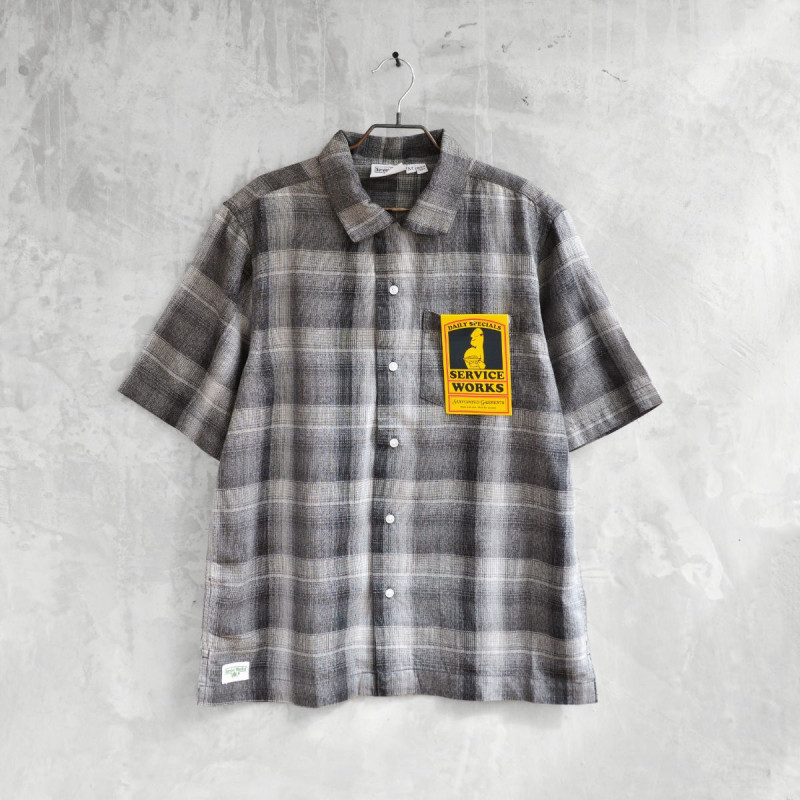 Plaid Resort Shirt