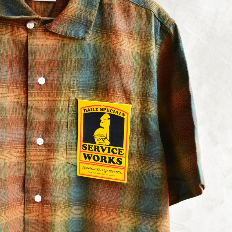 Plaid Resort Shirt