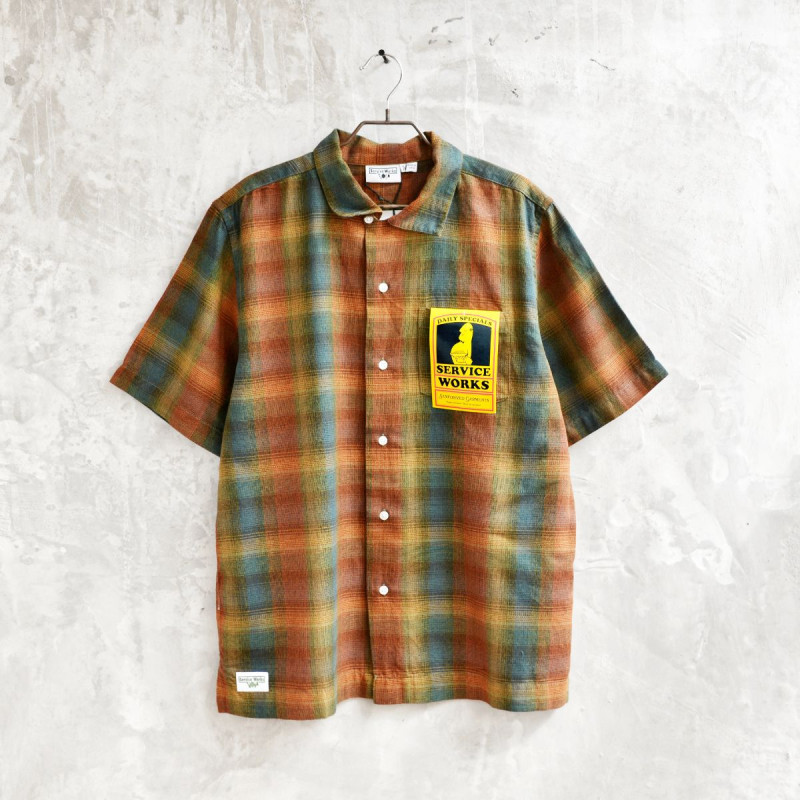Plaid Resort Shirt