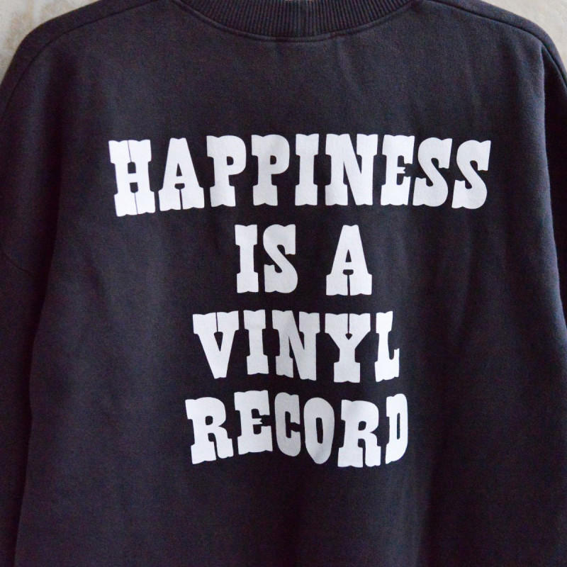 Vinyl Record Sweatshirt - Black 2