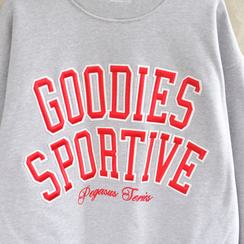 Baseball Grey Crewneck