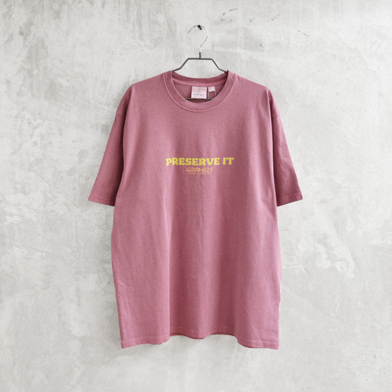 Footprints Tee Pigment Dyed