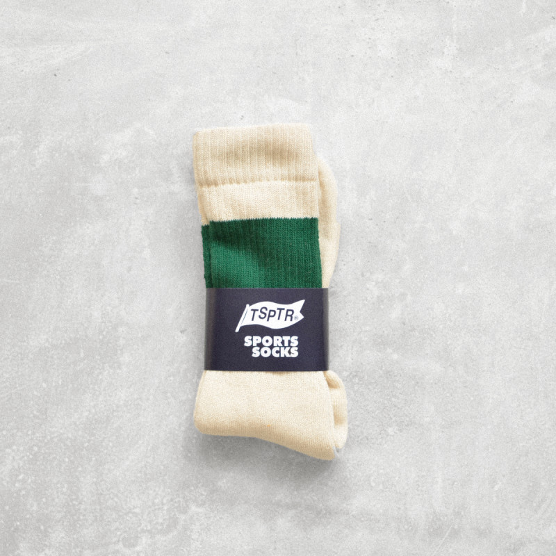Sport Socks - White/Green