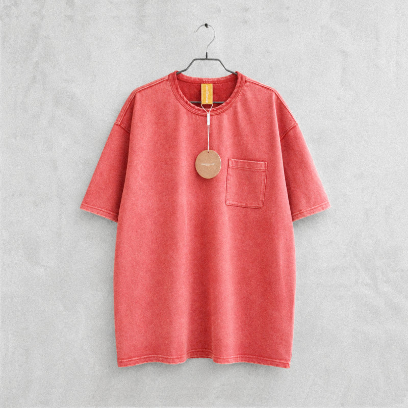 OG STONE WASHED POCKET TEE